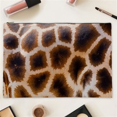 Giraffe Skin Design Cosmetic Bag (xxl) by Excel