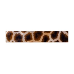 Giraffe Skin Design Premium Plush Fleece Scarf (mini) by Excel