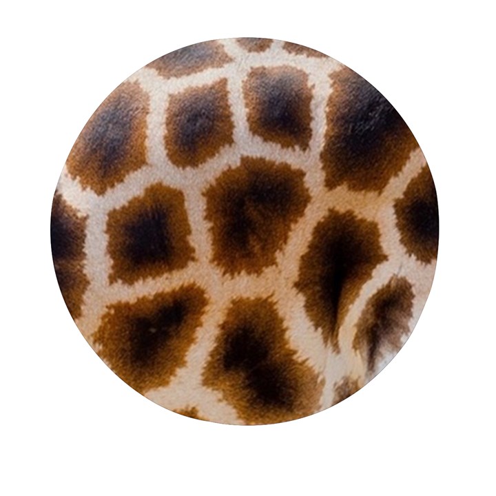 Giraffe Skin Design Mini Round Pill Box