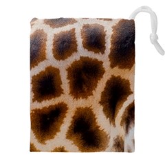 Giraffe Skin Design Drawstring Pouch (4xl) by Excel