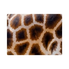 Giraffe Skin Design Premium Plush Fleece Blanket (mini) by Excel