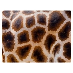 Giraffe Skin Design Two Sides Premium Plush Fleece Blanket (extra Small) by Excel