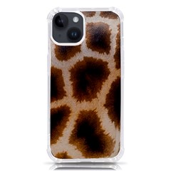 Giraffe Skin Design Iphone 14 Tpu Uv Print Case by Excel