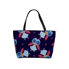 Owl-pattern-background Classic Shoulder Handbag by Simbadda