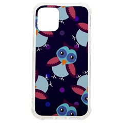 Owl-pattern-background Iphone 12 Mini Tpu Uv Print Case	 by Simbadda