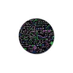 Math-linear-mathematics-education-circle-background Golf Ball Marker