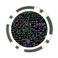 Math-linear-mathematics-education-circle-background Poker Chip Card Guard by Simbadda