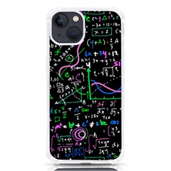 Math-linear-mathematics-education-circle-background iPhone 13 TPU UV Print Case