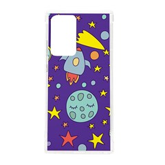 Card-with-lovely-planets Samsung Galaxy Note 20 Ultra Tpu Uv Case by Simbadda