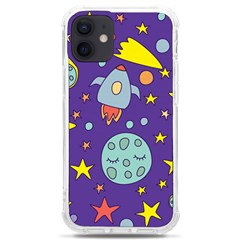 Card-with-lovely-planets Iphone 12 Mini Tpu Uv Print Case	 by Simbadda