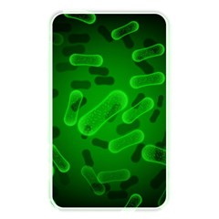 Green-rod-shaped-bacteria Memory Card Reader (rectangular) by Simbadda