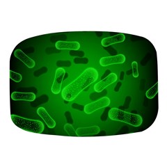 Green-rod-shaped-bacteria Mini Square Pill Box by Simbadda