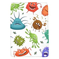 Dangerous-streptococcus-lactobacillus-staphylococcus-others-microbes-cartoon-style-vector-seamless-p Removable Flap Cover (s) by Simbadda