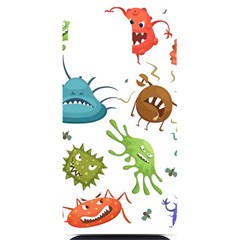 Dangerous-streptococcus-lactobacillus-staphylococcus-others-microbes-cartoon-style-vector-seamless-p Iphone 14 Pro Black Uv Print Case by Simbadda