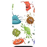 Dangerous-streptococcus-lactobacillus-staphylococcus-others-microbes-cartoon-style-vector-seamless-p iPhone 14 Pro Black UV Print Case Front