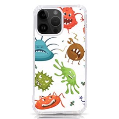 Dangerous-streptococcus-lactobacillus-staphylococcus-others-microbes-cartoon-style-vector-seamless-p Iphone 14 Pro Max Tpu Uv Print Case by Simbadda