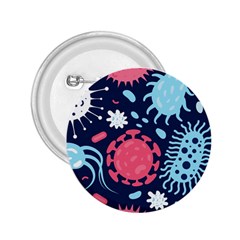 Seamless-pattern-microbes-virus-vector-illustration 2 25  Buttons by Simbadda