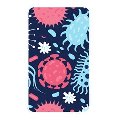 Seamless-pattern-microbes-virus-vector-illustration Memory Card Reader (rectangular) by Simbadda