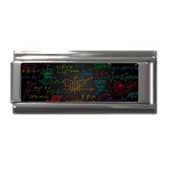 Mathematical-colorful-formulas-drawn-by-hand-black-chalkboard Superlink Italian Charm (9mm) by Simbadda