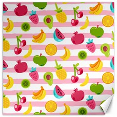 Tropical-fruits-berries-seamless-pattern Canvas 16  X 16  by Simbadda