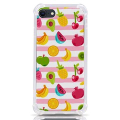 Tropical-fruits-berries-seamless-pattern Iphone Se by Simbadda