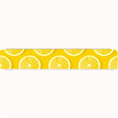 Lemon-fruits-slice-seamless-pattern Small Bar Mat by Simbadda