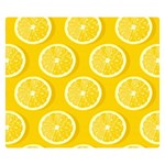 Lemon-fruits-slice-seamless-pattern Two Sides Premium Plush Fleece Blanket (Small) 50 x40  Blanket Front