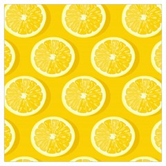 Lemon-fruits-slice-seamless-pattern Lightweight Scarf 