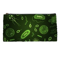 Bacteria-virus-seamless-pattern-inversion Pencil Case by Simbadda