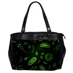 Bacteria-virus-seamless-pattern-inversion Oversize Office Handbag Front