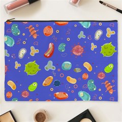 Virus-seamless-pattern Cosmetic Bag (xxxl) by Simbadda