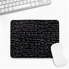 Math-equations-formulas-pattern Small Mousepad by Simbadda