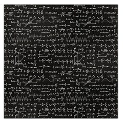 Math-equations-formulas-pattern Square Satin Scarf (36  X 36 ) by Simbadda