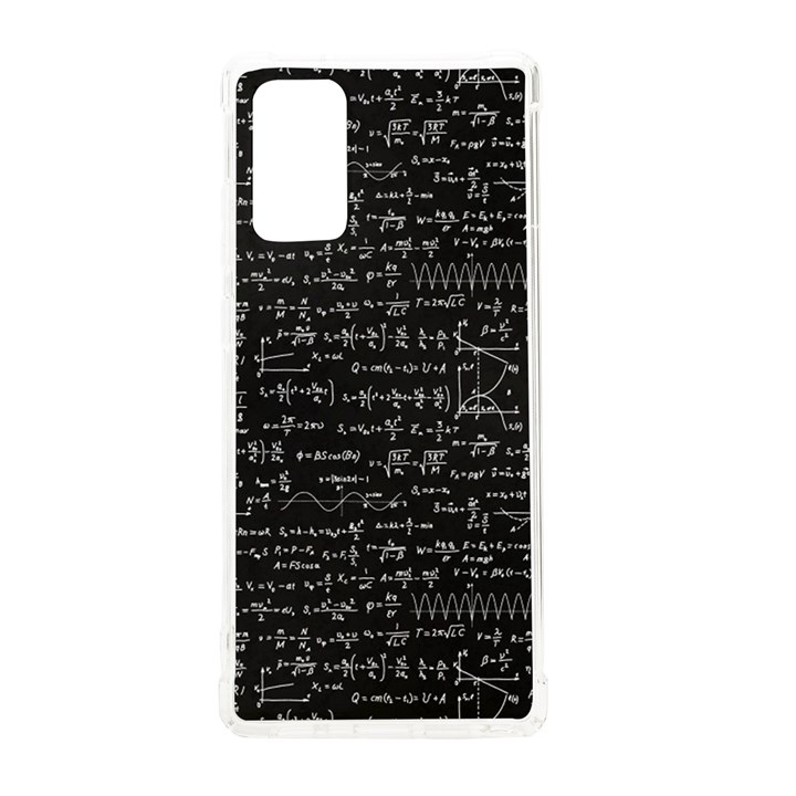 Math-equations-formulas-pattern Samsung Galaxy Note 20 TPU UV Case