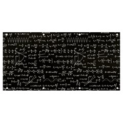 Math-equations-formulas-pattern Banner And Sign 8  X 4  by Simbadda