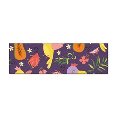 Exotic-seamless-pattern-with-parrots-fruits Sticker Bumper (10 Pack)