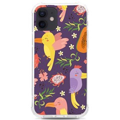 Exotic-seamless-pattern-with-parrots-fruits Iphone 12/12 Pro Tpu Uv Print Case by Simbadda