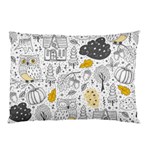 Doodle-seamless-pattern-with-autumn-elements Pillow Case (Two Sides) Front