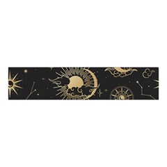 Asian-seamless-pattern-with-clouds-moon-sun-stars-vector-collection-oriental-chinese-japanese-korean Velvet Scrunchie by Simbadda