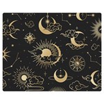 Asian-seamless-pattern-with-clouds-moon-sun-stars-vector-collection-oriental-chinese-japanese-korean Premium Plush Fleece Blanket (Medium) 60 x50  Blanket Front