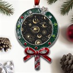 Asian-seamless-pattern-with-clouds-moon-sun-stars-vector-collection-oriental-chinese-japanese-korean Metal X Mas Lollipop with Crystal Ornament Front