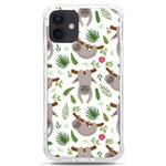 Seamless-pattern-with-cute-sloths iPhone 12 mini TPU UV Print Case	 Front