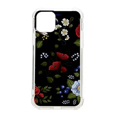 Floral-folk-fashion-ornamental-embroidery-pattern Iphone 11 Pro 5 8 Inch Tpu Uv Print Case by Simbadda