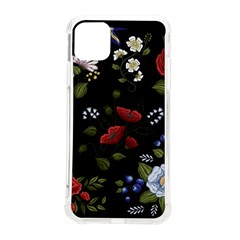 Floral-folk-fashion-ornamental-embroidery-pattern Iphone 11 Pro Max 6 5 Inch Tpu Uv Print Case by Simbadda