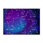 Realistic-night-sky-poster-with-constellations Sticker A4 (100 pack) Front