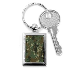 Camouflage-splatters-background Key Chain (rectangle) by Simbadda