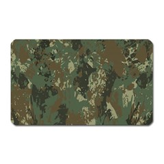 Camouflage-splatters-background Magnet (rectangular) by Simbadda