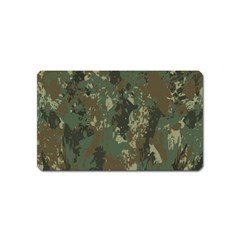 Camouflage-splatters-background Magnet (name Card) by Simbadda