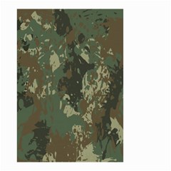 Camouflage-splatters-background Small Garden Flag (two Sides) by Simbadda