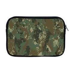 Camouflage-splatters-background Apple Macbook Pro 17  Zipper Case by Simbadda